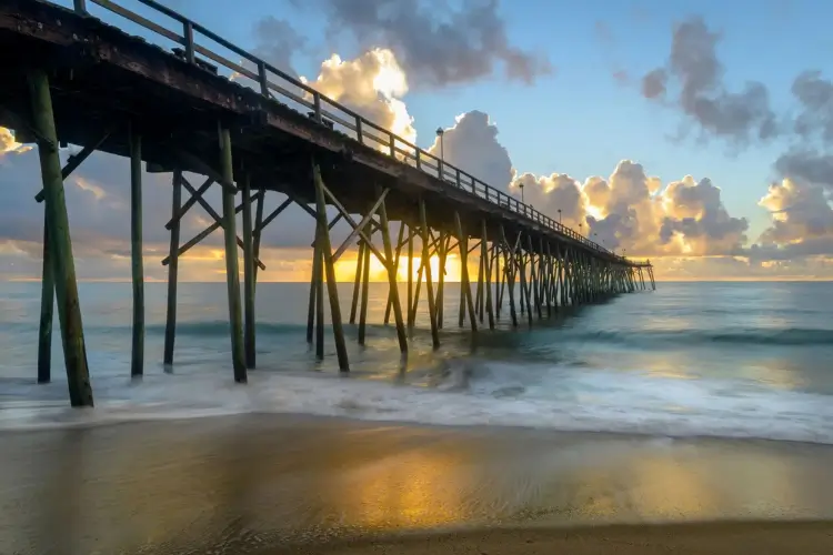 Pier located near vacation rental in Carolina Beach