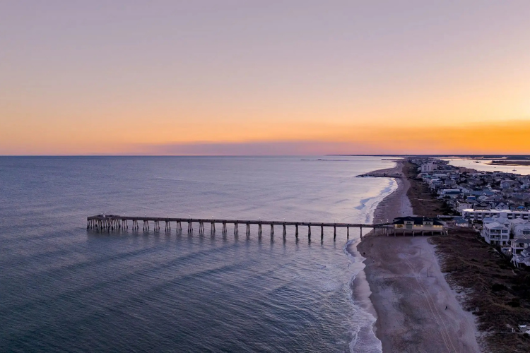 Coastline at Wrightsville Beach, NC