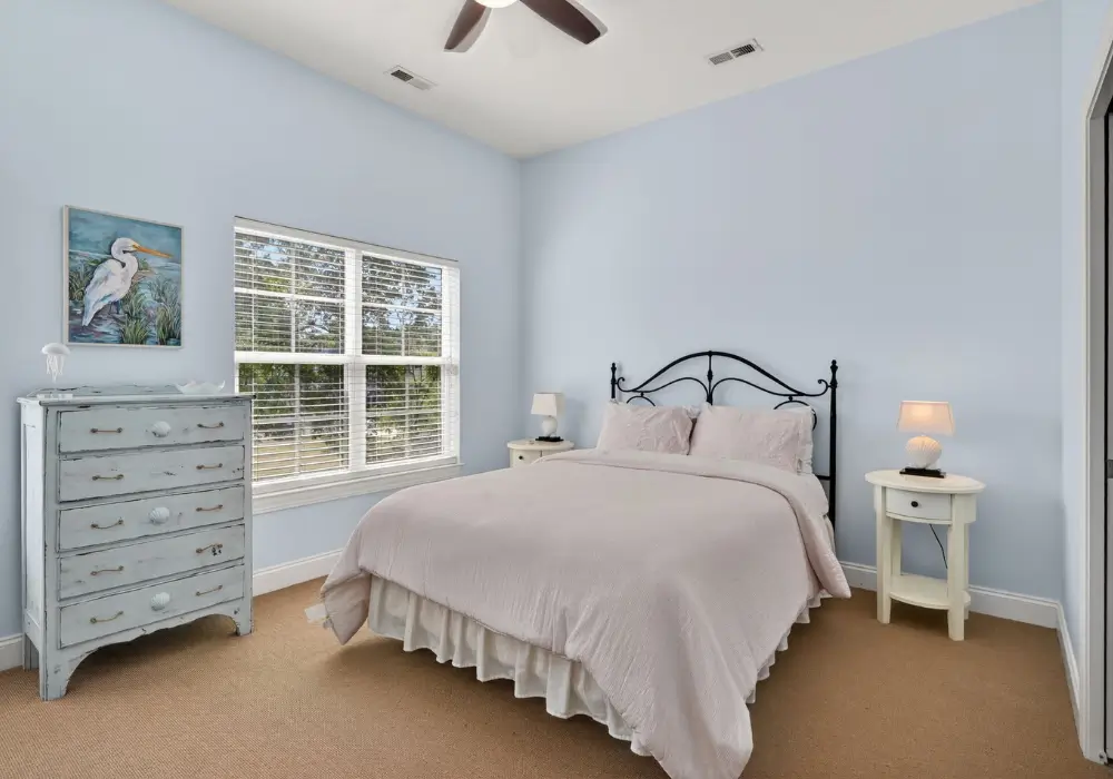Comfortable guest bedroom at Tuna Luna vacation rental