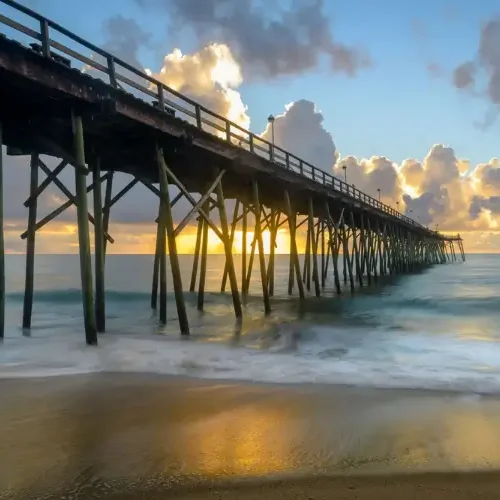 Pier located near vacation rental in Carolina Beach